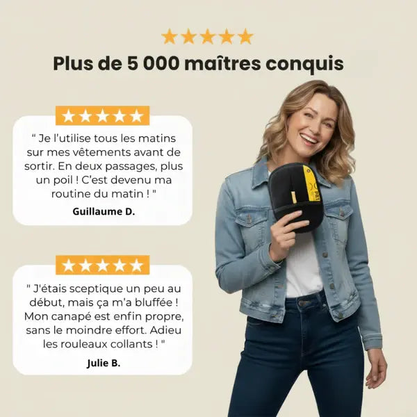 Original Capte’Poils™ – Éliminez les poils en un seul geste